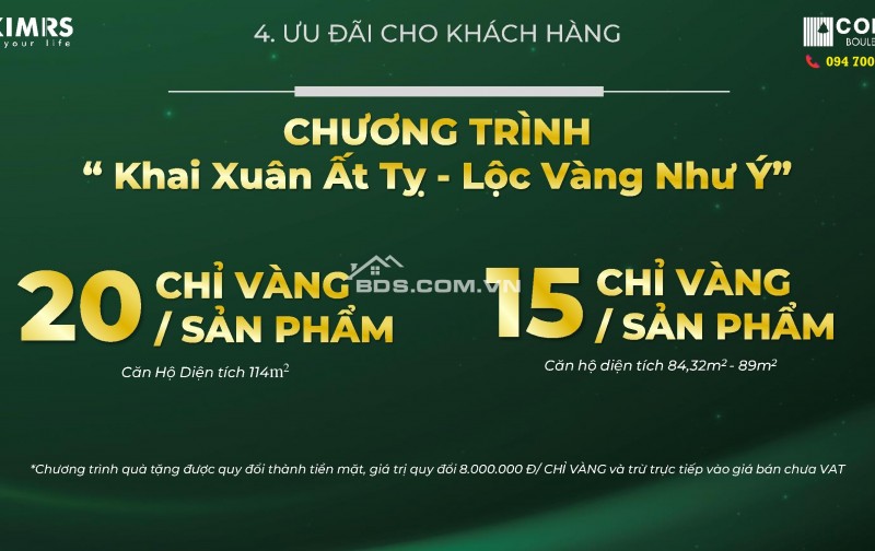 Conic Boulevard - Căn hộ TP.HCM lần đầu tiên có thanh khoản tốt chỉ 25% nhận nhà ở ngay